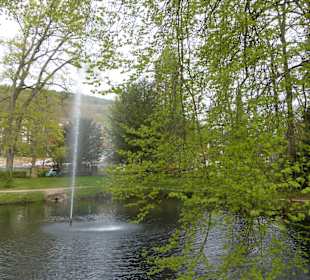 Bad Orb: bei einem Spaziergang durch den Kurpark
