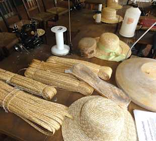 Strohgeflecht für die Hutproduktion