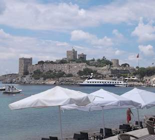 Blick zur Burg in Bodrum