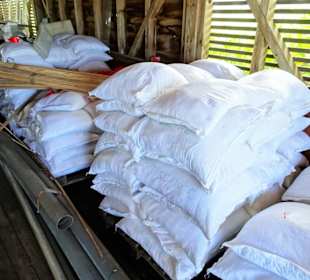 Salzlager der Saline