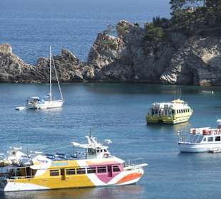 Bucht in Cala Fornells