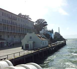 Ankunft auf Alcatraz