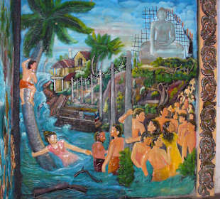 Buddha-Tempel nahe Beruwela