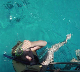 Schnorchel kurz vor der Mahmya Insel