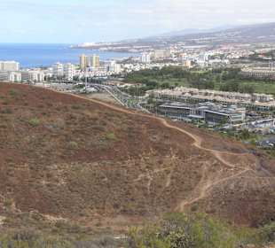 Ausblick in Richtung Costa Adeje