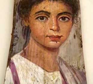 Mumien-Portrait, Fayum, 2. Jhd. n.Chr.