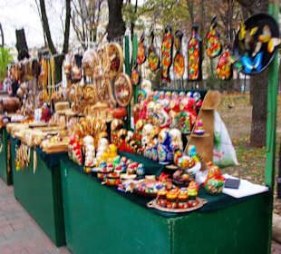 Odessa Stadtpark Flohmarkt
