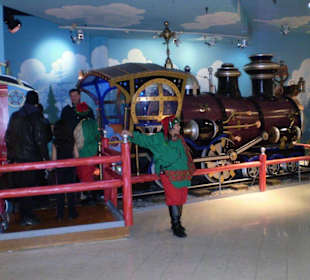 Zug des Weihnachtsmannes