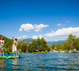 Stand Up Paddling Feld am SEE
