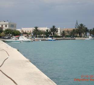 Hafenabschnitt in Zakynthos Stadt