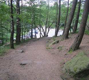 Auf dem Weg zum Kalmithaus