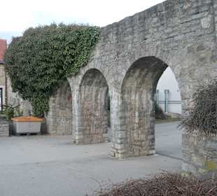 Der Höpperlesturm an der Schweinfurter Stadtmauer