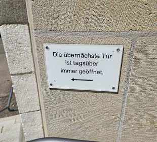 Hinweistafel