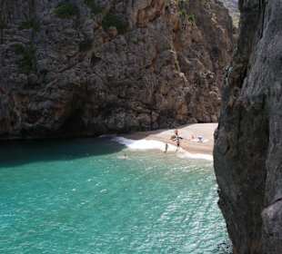 Blick auf den Strand