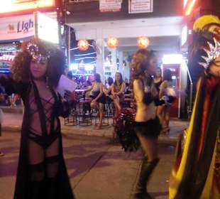 Werbung für die Shows