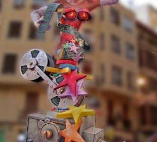 Fin de semana en fallas de valencia