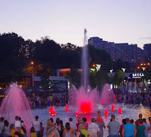 Аркадия, светомузыкальный фонтан