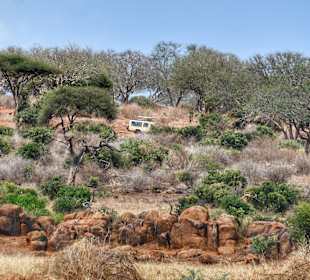 Schöne Landschaft das ist Afrika