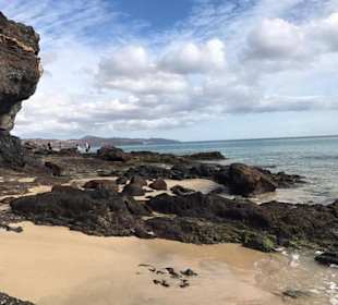 Strand weiter rechts, es gibt immer mal so Stellen