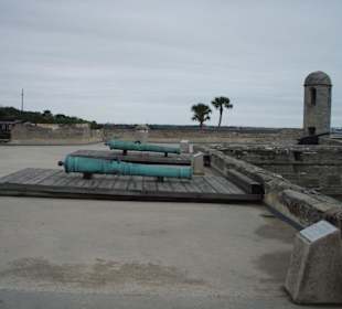 Ausblick auf das Kanonendeck