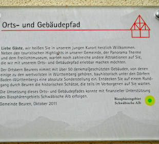 Man hat vieles in Beuren restauriert