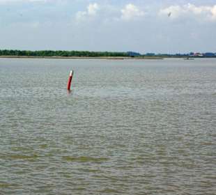 Am Ende von Bibione Yachthafengebiet