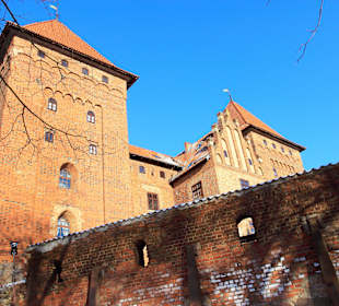 Zamek krzyżacki XIVw.