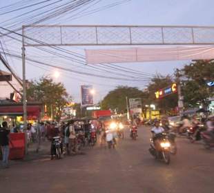 Główna ulica w Siem Reap