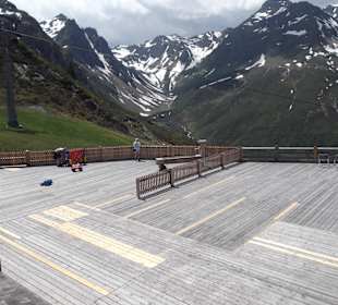 Blick von der Terrasse der Nova Stuba