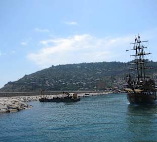 Einstündige Bootsfahrt von Alanya - ohne Mastboot