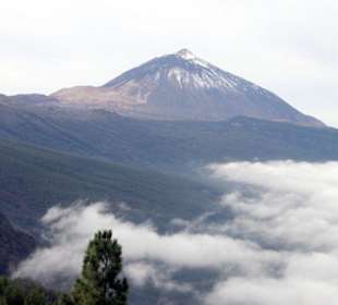 Der Teide bei der Auffahrt