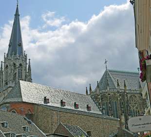 Schöner Blick vom HOF auf den Dom