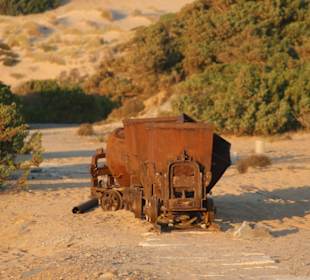 Il trasporto da e verso Piscinas (dettaglio)