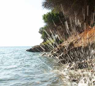 Ca. 600 m rechts vom Hotelstrand