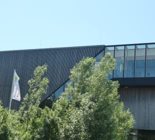 Beim Wattenmeer-Besucherzentrum in Sahlenburg