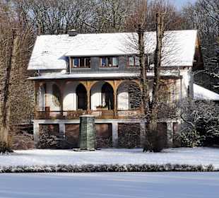 Winterspaziergang durch den Bürgerpark