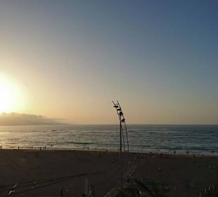 Strand Las Canteras am Abend (Mitte Oktober)