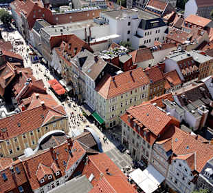Blick vom Turm der St.-Jacobi-Kirche