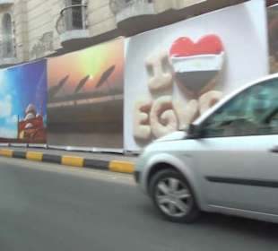 Fahrt durch Hurghada