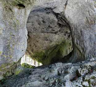 Impressionen von den Durchbrüchen am Hohlen Stein