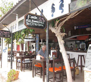 Seitenansicht von Takil Restaurant
