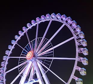 Riesenrand auf dem Bremer Freimarkt