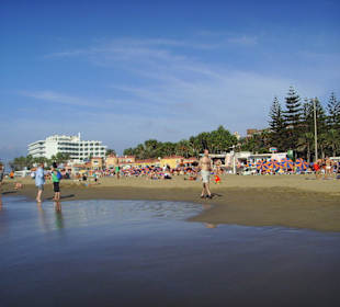 Am Strand von Maspalomas