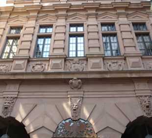 Rathaus von Würzburg - Roter Bau
