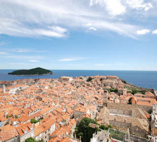 Über den Dächern von Dubrovnik