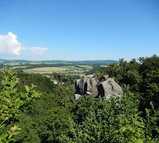 Ausblick vom Schloss