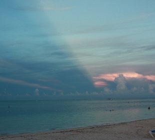 Baden bis Sonnenuntergang