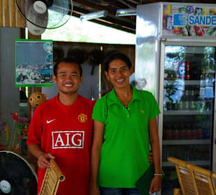 Der Chefkoch mit Gattin