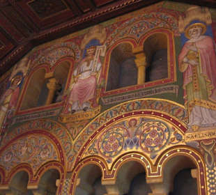 Der Festsaal auf der Wartburg.
