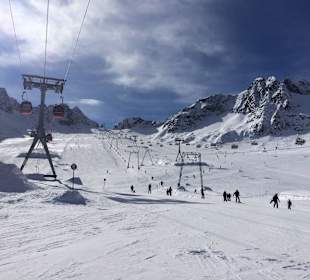 Pisten am Stubaier Gletscher
